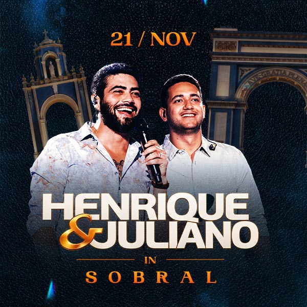 Imagen de la fuente — HENRIQUE E JULIANO IN SOBRAL